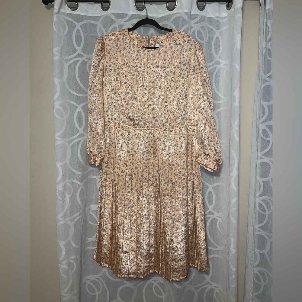 1990s Vintage James Bernard Pleated dress
